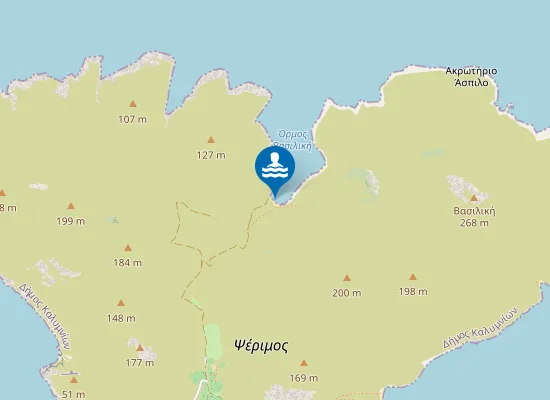 Map of Παραλία Μαραθούντα