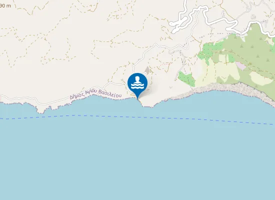Map of Agios Georgios