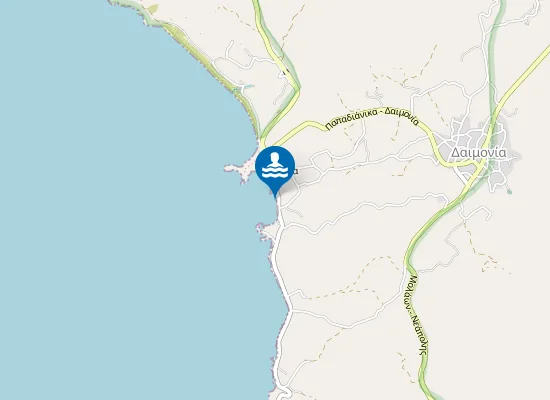 Map of Pyla beach