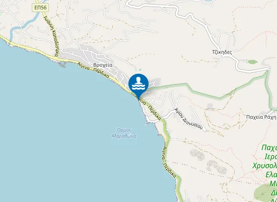 Map of Παραλία Μαραθώνα Α