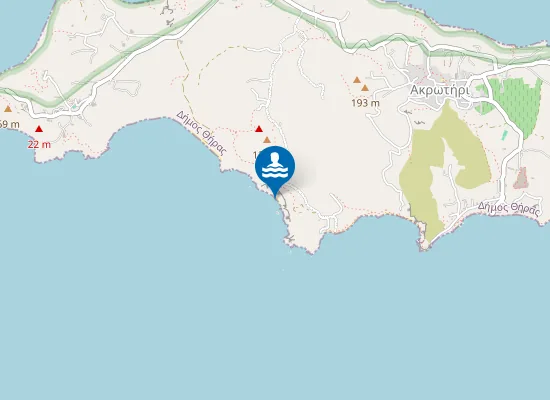 Map of White Beach