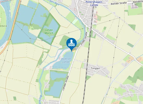 Map of BADESEE LAHDE BADEBEREICH