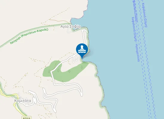 Map of Chorgota beach