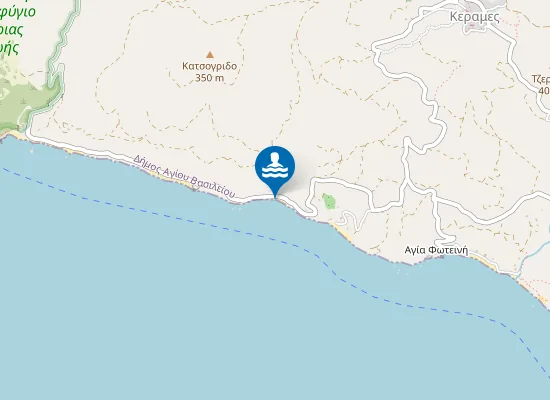 Map of Παραλία Ανατολικά