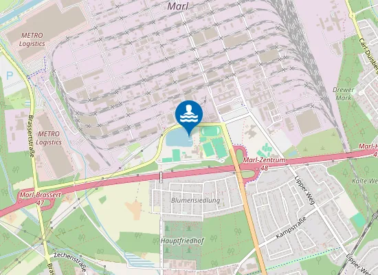 Map of BADEWEIHER STEG