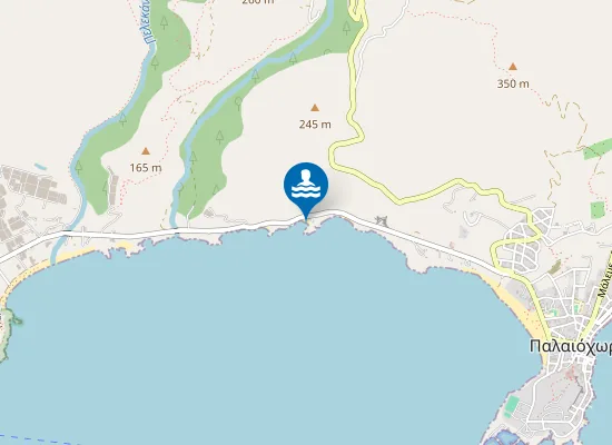 Map of Παραλία Ψηλός Βόλακας