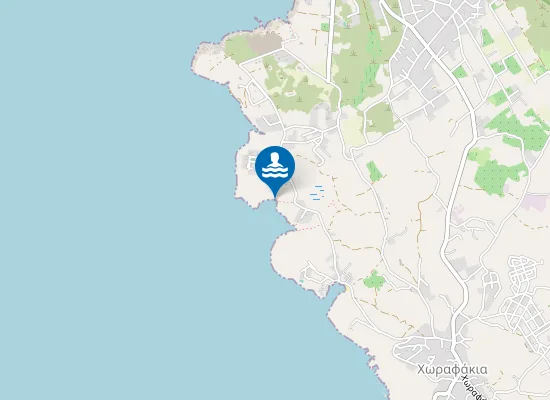 Map of Μαχαιρίδα Παραλία Γυμνιστών