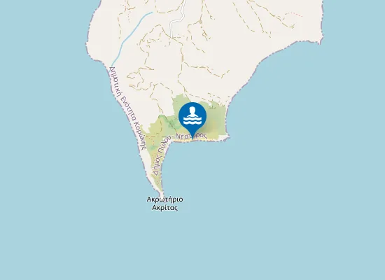 Map of Selitsa Beach