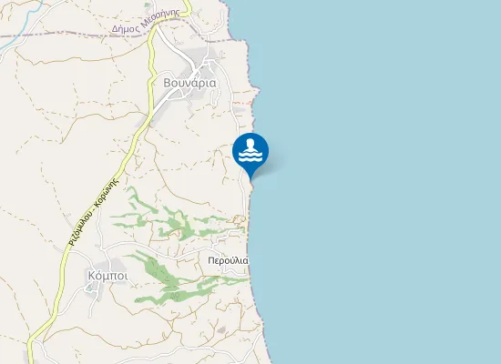 Map of Παραλία Χωμάτι
