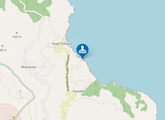 Map of Κάτω Λάκκος