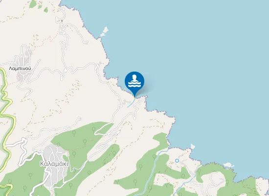 Map of Παραλία Καλαμάκι