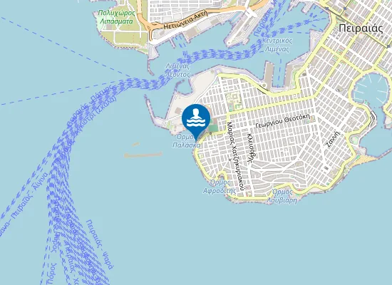 Map of πλαζ "Καλαμπάκα"