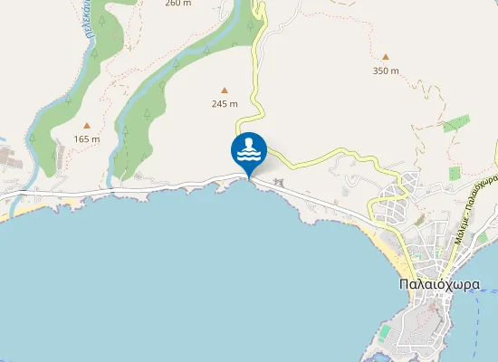 Map of Παραλία Καλάμια