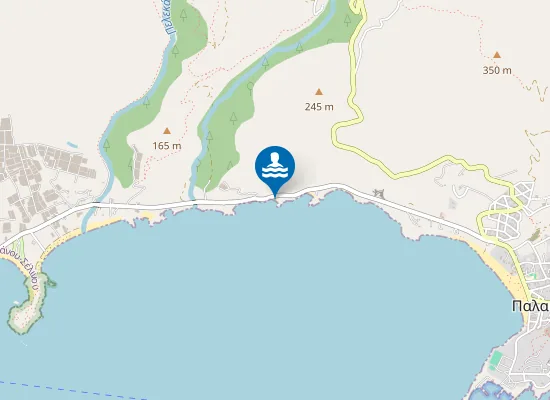 Map of Παραλία Τροχαλού