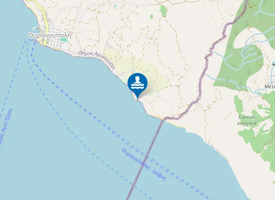 Map of Παραλία Τρίμη