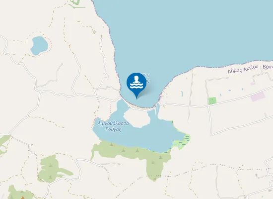 Map of Παραλία Ρούγας