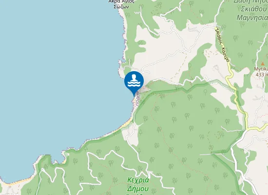 Map of Κεχριά