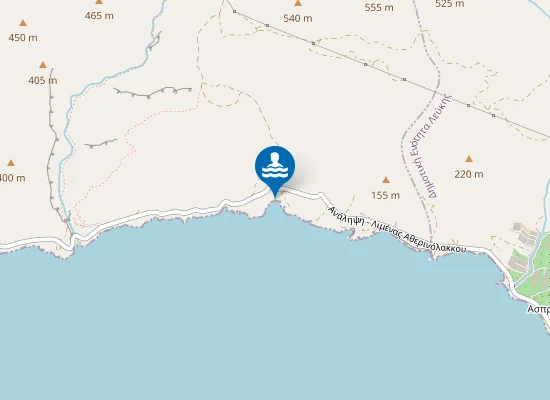 Map of Kalami beach