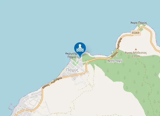 Map of Γλυφονέρι