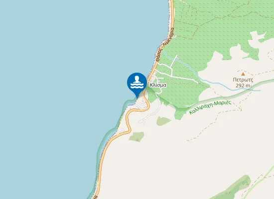 Map of Κλίσμα