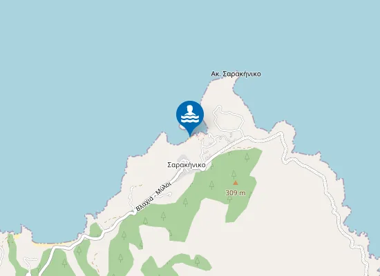 Map of Σαρακήνικο