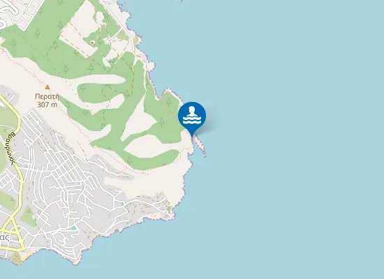 Map of Παραλία Αράχνες