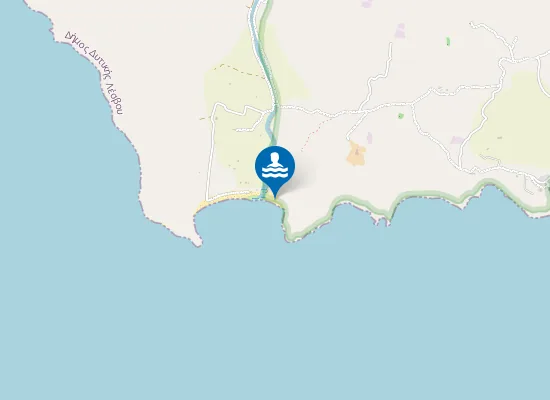 Map of Παραλία Γυμνιστών Χρούσος