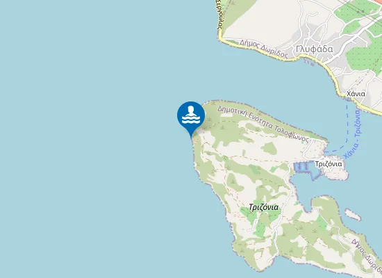 Map of Μονόλιθος