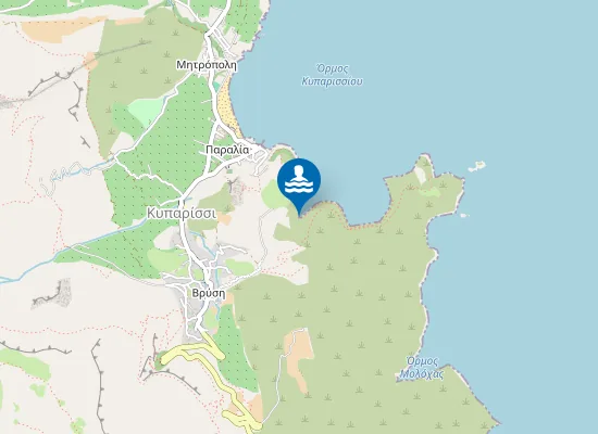 Map of Πρώτο Αυλάκι
