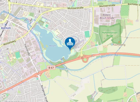 Map of FREIZEITANLAGE AASEE BOCHOLT