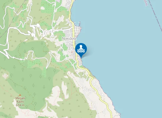 Map of Breath of Zorbas beach