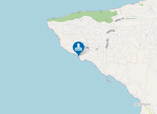 Map of Παραλία Βουγιουκλάκη