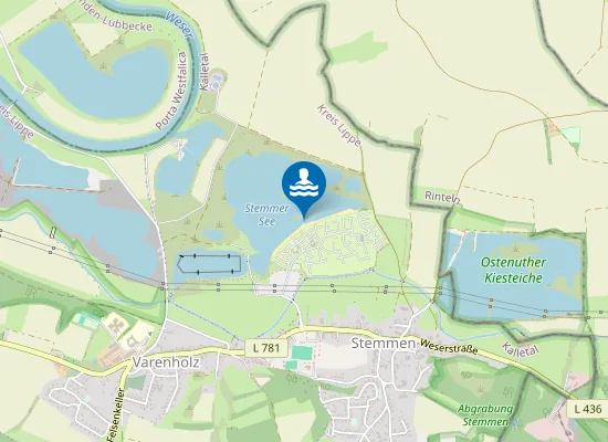 Map of FREIZEITZENTRUM VARENHOLZ STEMMER SEE