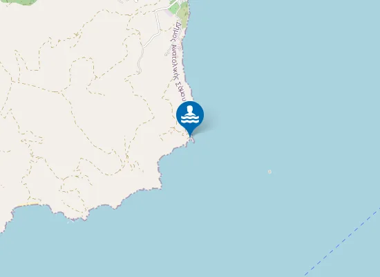 Map of Aspros Kavos