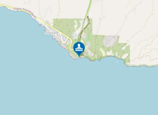Map of Παραλία Γυμνιστών