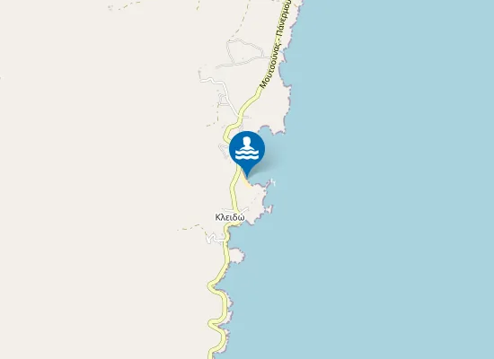 Map of Παραλία Κλειδώ