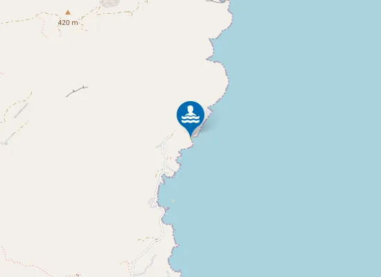 Map of Παραλία Ψωφαγριλιά