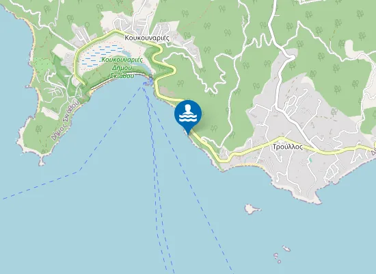 Map of Katharina Beach