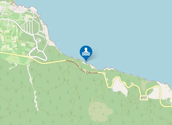 Map of Παραλία Μπάρα