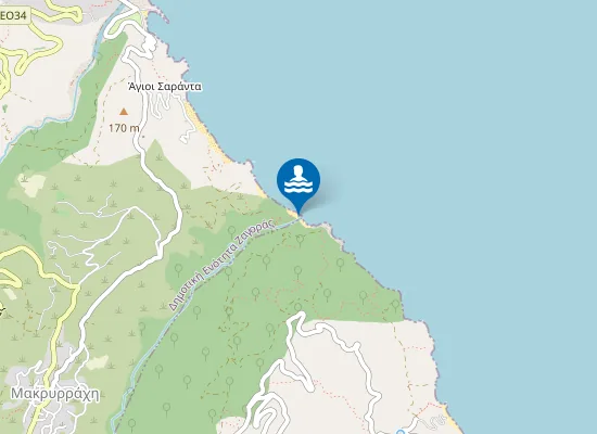 Map of Παραλία Μπάνικας