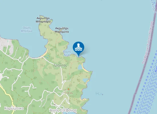 Map of Κακό Κεφάλι