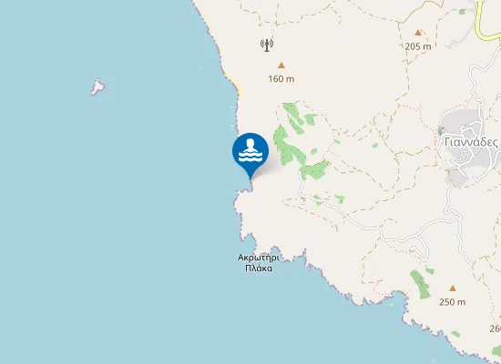 Map of Κρούζα