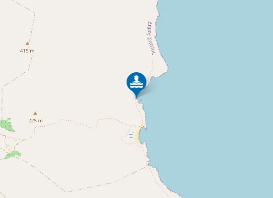 Map of Paralia Maufomouri