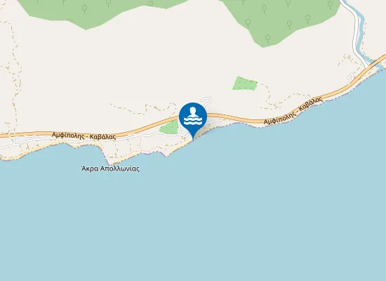 Map of Παραλία Γυμνιστών