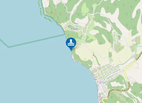 Map of Παραλία Γυμνιστών