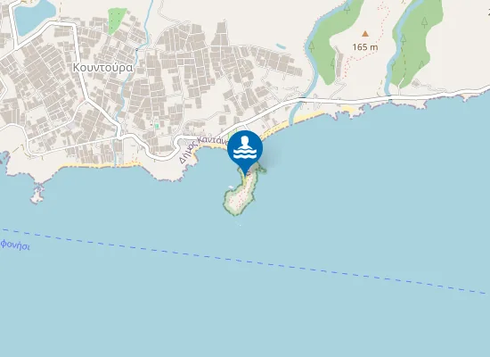 Map of Trahili Beach