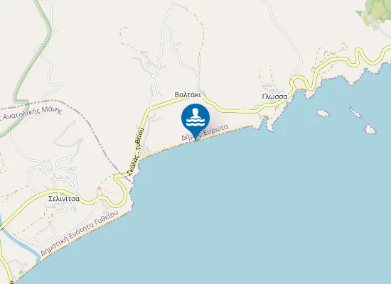 Map of Παραλία Βαλτάκι