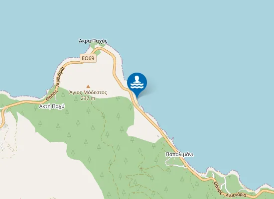 Map of Γλυκάδι