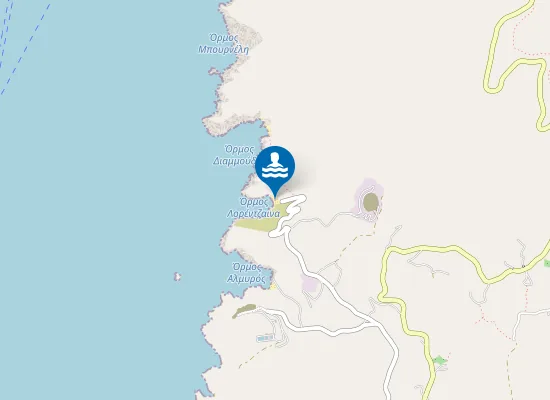 Map of Λορέντζαινα