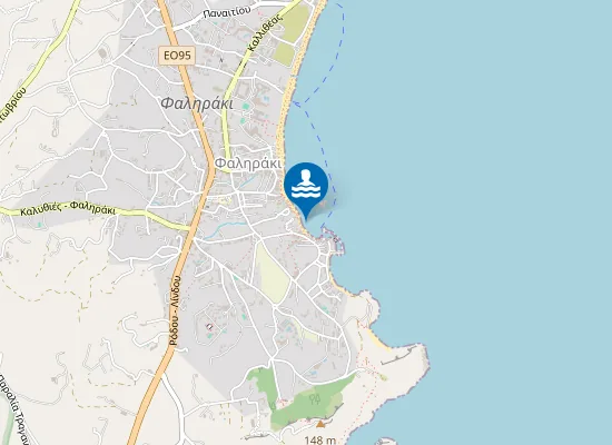 Map of Παραλία Καταφύγιο